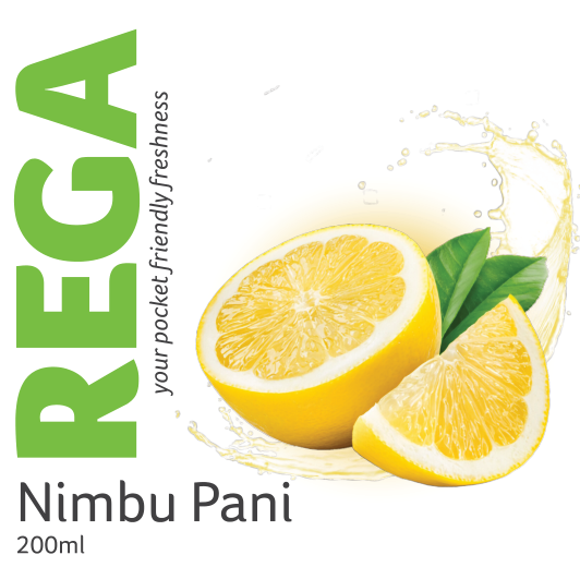 Rega Nimbu Pani front packaging artwork