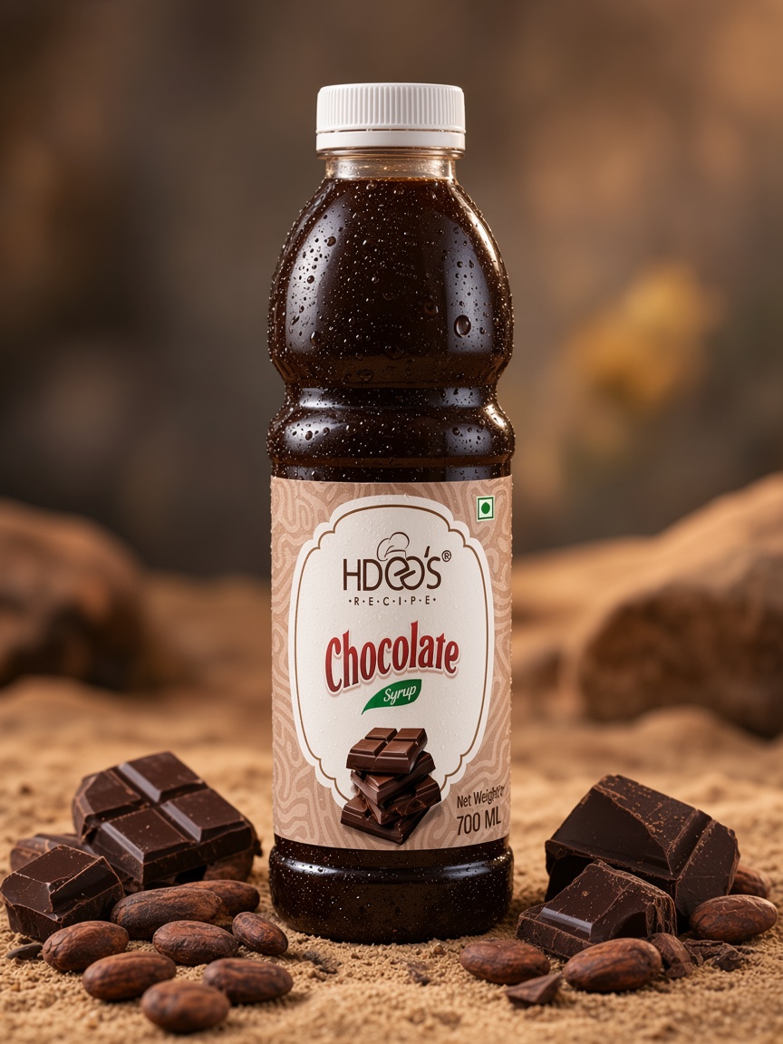 Hdees Chocolate syrup bottle
