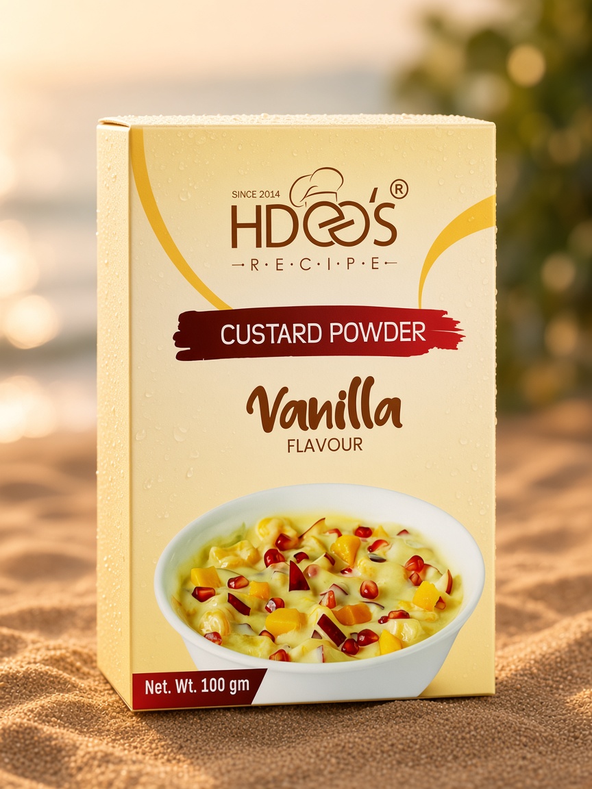 Hdees Vanilla custard powder pack
